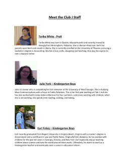 Meet the Club J Staff