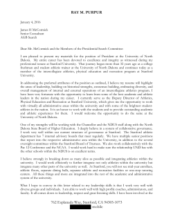 Ray M. Purpur - North Dakota University System