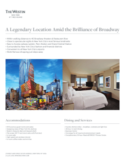 English - The Westin New York at Times Square