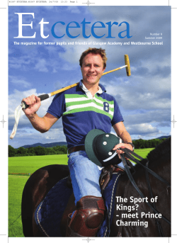 The Sport of Kings? - meet Prince Charming