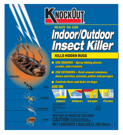 Label - Do My Own Pest Control