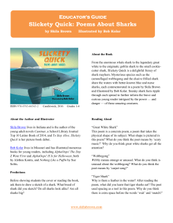 Slickety Quick: Poems About Sharks