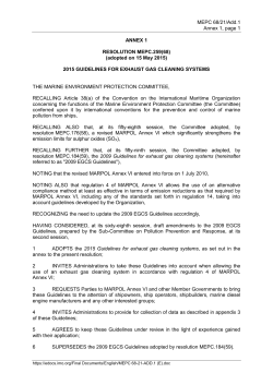 Resolution MEPC. 259 (68) - International Maritime Organization