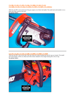 CS-3000/3400- The serial number tag is located on the