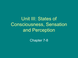 Altered States of Consciousness