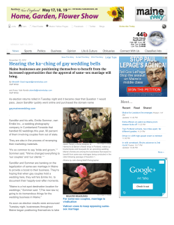 The Portland Press Herald / Maine Sunday Telegram