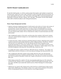 POETRY PROJECT 2015.pages