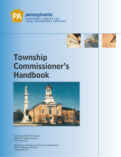 Township Commissioner`s