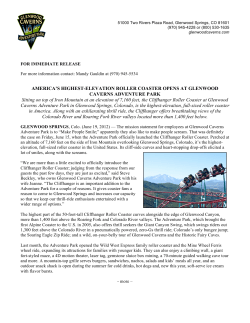 america`s highest-elevation roller coaster opens at glenwood