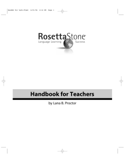 by Lana B. Proctor - Collier County Public Schools