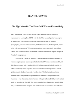 Daniel Keyes: The Big Lebowski