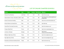 list of online charter schools