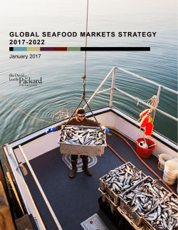 GLOBAL SEAFOOD MARKETS STRATEGY 2017-2022