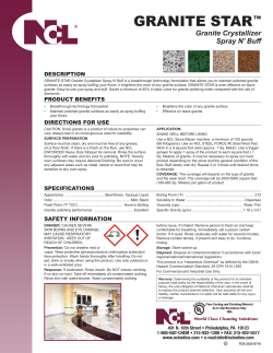 Technical Data Sheet Granite Star TDS English GHS