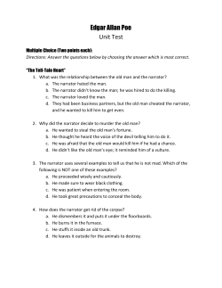 Edgar Allan Poe Unit Test