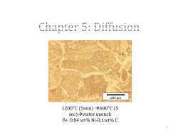 Chapter 5 TJ - Course Notes