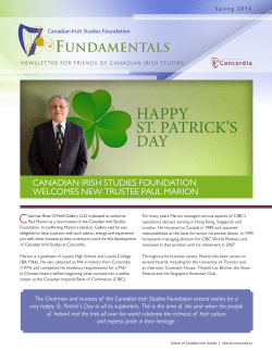 Spring 2014 - Concordia University