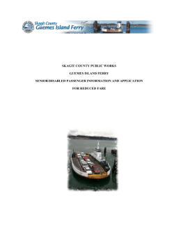 the Senior/Disabled Application Packet