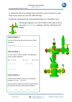 Christmas Tree PRIMES