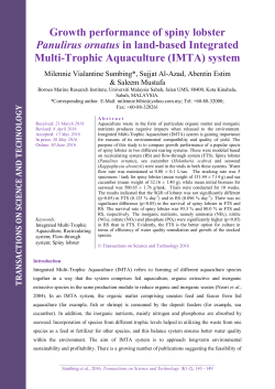 Full Text PDF - Transactions on Science and Technology