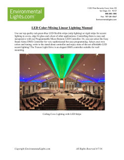 Red-Green-Blue Color-Changing LED Strip and Modules Manual