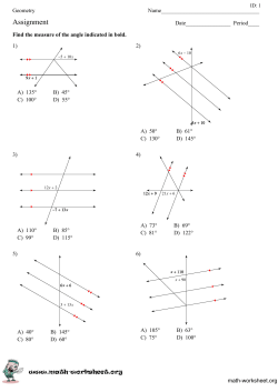 Assignment - FREE Math Worksheets - math