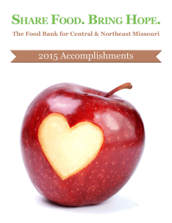 2015 Accomplishments Report