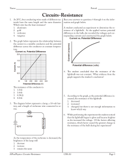 Circuits-Resistance