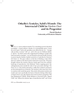 Othello`s Testicles, Sybil`s Womb