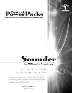 Sounder - PowerPack Sample PDF
