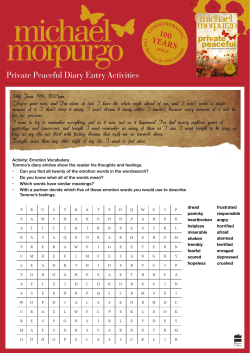 Private Peaceful Diary Entry Activities