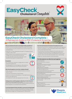 EasyCheck Cholesterol Complete