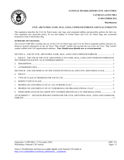 CAPR 900-2 - CAP Members