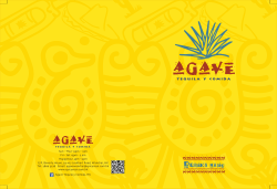 Agave Drink List- 20140512cs2 - Epicurean Management Limited