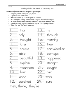 Unit 6 - East Lyme Public Schools