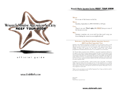 Cost - Wasatch Marine Aquarium Society