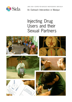 Injecting Drug Users and their Sexual Partners