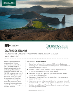 gal&aacute;pagos islands