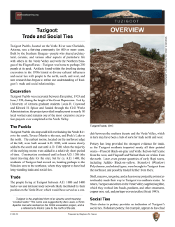 FACT SHEET OVERVIEW Tuzigoot