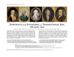 Portraits of the Founders - National Humanities Center