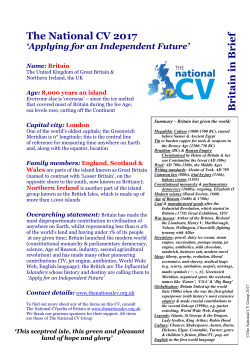 here - The National CV