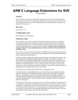 PDF version - ARM Infocenter
