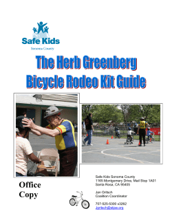 Bike Rodeo Manual and Protocol