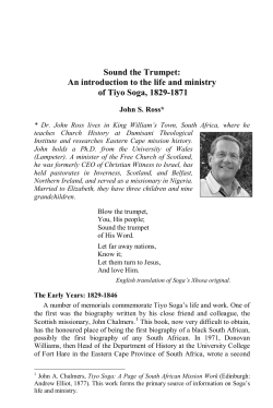 Sound the Trumpet - Biblical Studies.org.uk