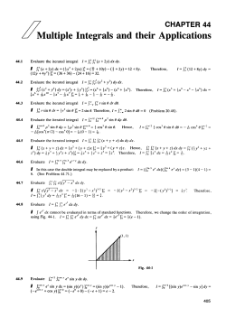 3000 Solved Problems in Calculus