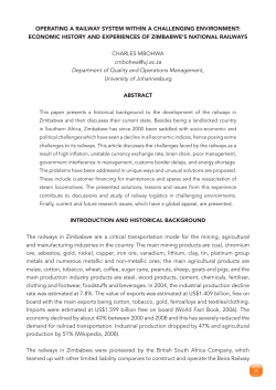 operating a railway system within a challenging environment