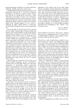 Sherie Mershon and Steven Schlossman. Foxholes and Color Lines