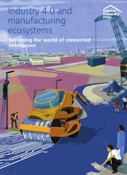 Industry 4.0 and manufacturing ecosystems Exploring the world of