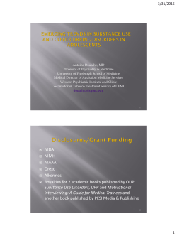 NIAAA Orexo Alkermes Royalties for 2 academic books published