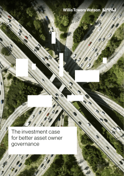 The investment case for better asset owner governance